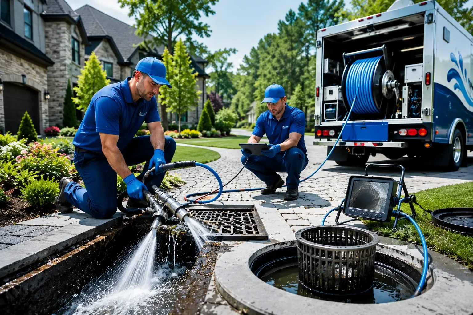 Local outdoor drain cleaning professionals in Wethersfield, CT